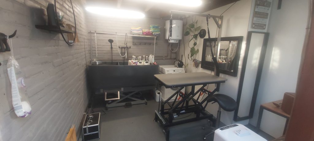 Hondentrimsalon Galgo Liebre binnen